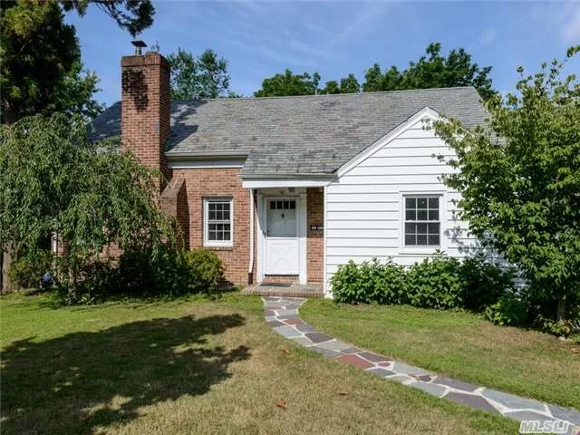 Sunny 4 Bedroom 2 Full Bath Expanded Cape Cod On An Extra Deep/Irregular Lot (93X 224). Updated Kitchen With Adjoining Large Family Room. Large Bedrooms. Beautiful Wood Floors Throughout. Cac, Gas Heat, Igs, Alarm.