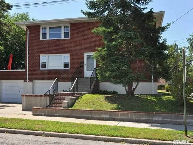 Incredible Opportunity To Own A 90 X100 Property With A Two Family Already On It. This Property Has A Two Car Garage, Two Bedrooms On Each Floor With Living Room And Dining Room With Wood Floors And Full Basement. A Truly Amazing Piece Of Property