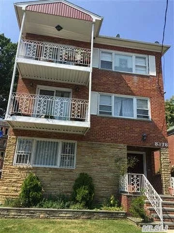 Young - Brick Custom Built 2 Family With Professional Space 1st Floor And Basement - Oversized Apartments With Huge Rooms And Kitchens - Live In A Supersized Luxurious Apartment And Collect Rent! - Short Walk To E, F And Queen Blvd - Central Air On 2 Floor, 3 Floor And Front Basement
