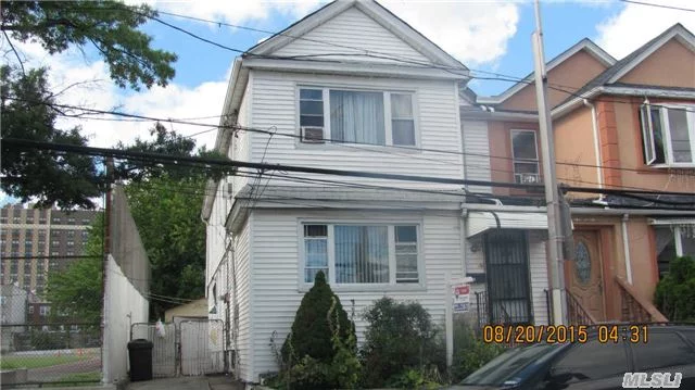 Original Built 2 Family In Very Desired Area Of Hollis. Private Drive Way And Garage. Walking Distance To Subway And Buses. Convenient To Major Highways!!!!!!!!!!!!!!!!!!!!