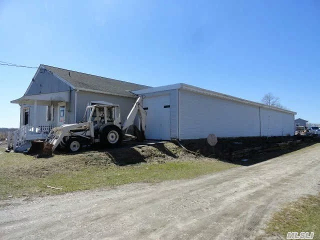 Great Location For Tasting Room, Custom Workshop, Storage Facility. 2.7 Acres With 5, 105 Sq. Ft. Unheated, Frame Building/Barn - Well Water - Co For Building - Dual Zoning (Mostly Limited Business For Frame Building; Zoned B Business Next To Gas Station.) Ample Room For Parking And Much, Much More!