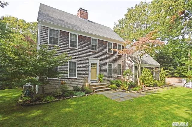 Beautiful Colonial On Sought After Nassau Point. Dining Area Opens To Deck Overlooking Large Yard W/ Room For Pool. Two Living Areas With Wood Burning Fireplaces. Partially Finished Bsmt For Leisure Or Living. High Efficiency Mechanicals, Granite Counters, Designer Finishes, Professional Landscaping, Hardwood Floors, Cac, And Outdoor Shower. Access To Bay Beach.