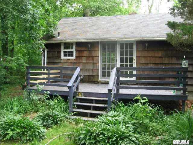 Great Cottage. Set Back Privately In Back Of Main House. Beach & Mooring Rights. Located In The Inc. Village Of Poquott!