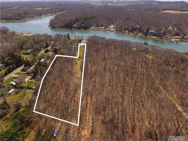 Build Your Own Mini Estate On This Private 2 Acre Parcel With Waterviews Of Mattituck Inlet. Boat Mooring By Permit. Mostly Cleared. Mattituck-Cutchogue School District. Minutes Away From Beautiful North Fork Beaches And Wineries. Health Department Approved! Please See Virtual Tour!