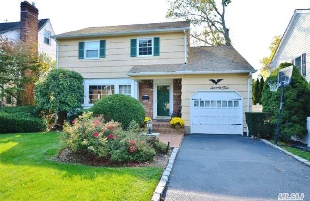 Location, Location Location! 4 Br, 2Bth Colonial On Park Like Property W/Gazebo & Large Deck On Desirable N. Syosset Street! Beautifully Maintained, Charming Home With Cac, Bright Rooms, Flr, Fdr, Eik, Fam Rm W/Fireplace, Refinished Hardwood Floors, Newly Painted! Sliders To A Massive Deck W/Picturesque Yard, Village Elemen, Room To Expand! Close To Rr & Town! Low Taxes!