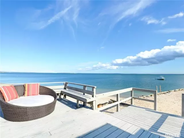 Life On The Beach In A Spectacular Setting W/Panoramic Waterfront Views Of Peconic Bay! Enjoy Magical Sunsets Right From Your Own Deck/Beach. Completely Turnkey Fully Winterized Cottage With Gas Fireplace. Hugh Seasonal Rental Income Potential. Enjoy All The North Fork Has To Offer, Wineries, Fresh Produce Farm Stands And Fine Dining!