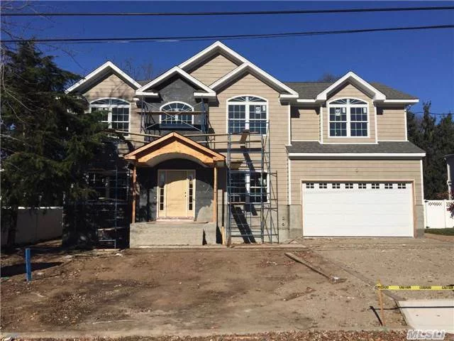 Prime Loc In Plainview. Being Built On Rare Over-Sized Prop. Time To Customize! Big 5 Bdrm (Or 4 Bdrm + Office), 3 Fbath Colonial W/ Paver W-Way, 2 Car Gar, & Huge Bsmt W/ 9&rsquo; Ceilings & Ose! Comes Fully Loaded W/ Stunning Trimwork, Custom Kitchen & Vanities, Granite Ctops, Ss Appls, + So Much More! Cathedral Or Recessed Ceilings In Each Upstairs Bdrm. Energy Efficient&New!