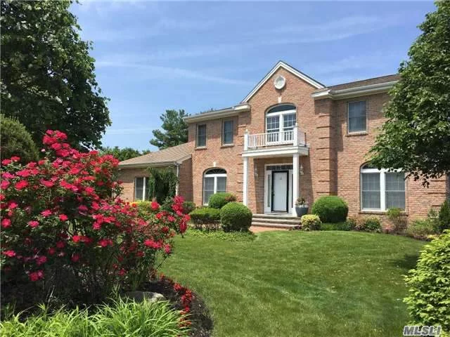 Gorgeous Brick Colonial In Coveted Rolling Hills With 2 Story Entry Hall, Kitchen With Pantry And Eating Area, Open To Large Family Room With Custom Built -Ins & Living Room With Wet Bar. Professionally Landscaped By Steven Dubner. Brick Patio, Deck, Gazebo And Room For Pool. Mid Block Location. Best Deal On The Market!