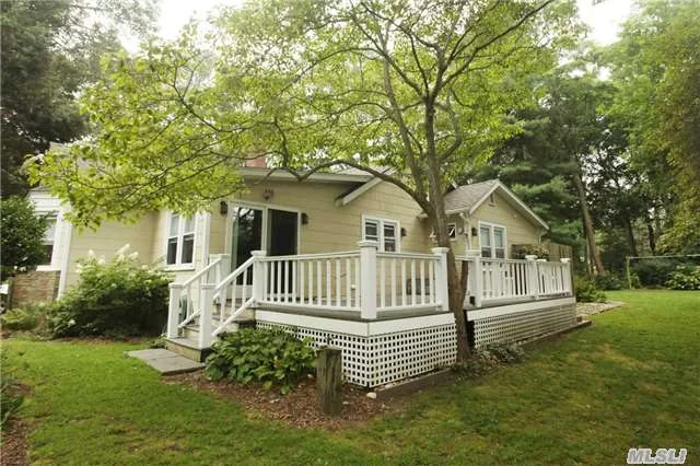 North Fork Seasonal Rental Home In The Beachfront Community Of Gardiner&rsquo;s Bay Estates. Private Sandy Bayside Beach For Residents Only Use. Short Distance To Greenport Village. Make This Spot Your New Favourite Place With Well Maintained Appointments, Gas Range In Kitchen, Spacious Deck, Outdoor Shower. A Desirable East Marion Neighborhood To Enjoy!