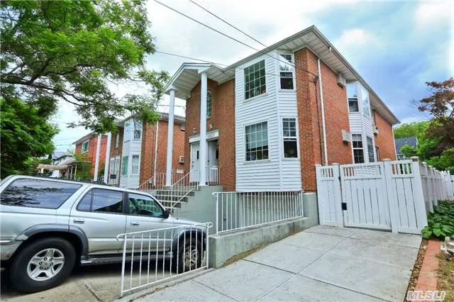 Beautiful And Rare Detached Two Family House In Prime North Bayside Area. With Custom Design Open Kitchen On Each Floor. Master Bedroom With Large Bathroom Each Floor. Only Steps To Lirr And Bell Blvd. With School District#26. Must See!