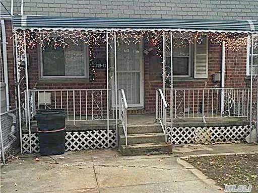 Great Bungalow Style Starter Home In Prime Bayside Location. Featuring 2Bedroom, 2Baths, Hardwood Floors, Central Ac, Full Basement, New Roof, & Huge Drive-Way In Front. Proximity To Lirr (.5 Miles). Convenient To Popular Northern Blvd, Bell Blvd And With Many Nearby Restaurants, Cafes And Shops. School Dist26. Walk To Junior High School 158 Marie Curie & P.S. 31 Bayside