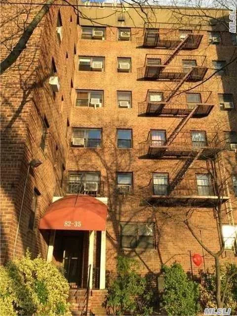 Lovely 2 Bedroom,  Large Lr, Full Kitchen With New Door Cabinets And Counter Tops. Bathroom Has Hew Sink, Vanity, Mirror. Full Size Windows And 5 Closets. Apartment Faces Front Of The Building With Lots Of Lighting. Recently Painted. Walking Distance To Q60, Q10 Buses, E-F Train, Lirr, Close To Van Wyck & Grand Central Pkwy. 1 Block To Queens Blvd. Ready To Move In.