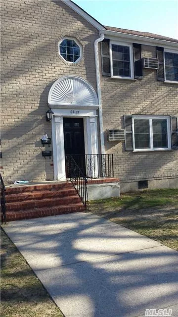 Very Attractive, Sunny & Bright 2nd Floor 3 Room 1 Bedroom Co-Op Apt. For Rent With Plenty Of Windows. Features Large Living Room. Large Bedroom With Double Closets. Eff. Kitchen. Modern Full Bath. Close Proximity To Local & Express Buses, Shopping And Alley Pond Park.