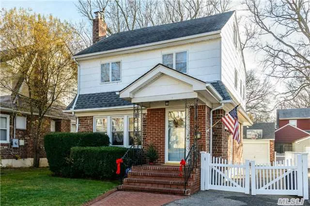 Expanded Park Section Colonial With Almost 2000 Square Feet Of Living Space. Lr W/ Wood Burning Fireplace, Formal Dr, Large Eik, Family Room With Large Closet For Storage And 1/2 Bath Complete First Floor. Oversized Master Bedroom With Large Closet (Could Be Turned Into Masterbath) And 3 Additional Bedrooms And Full Bath. Walk-Up Attic (Bonus Space),