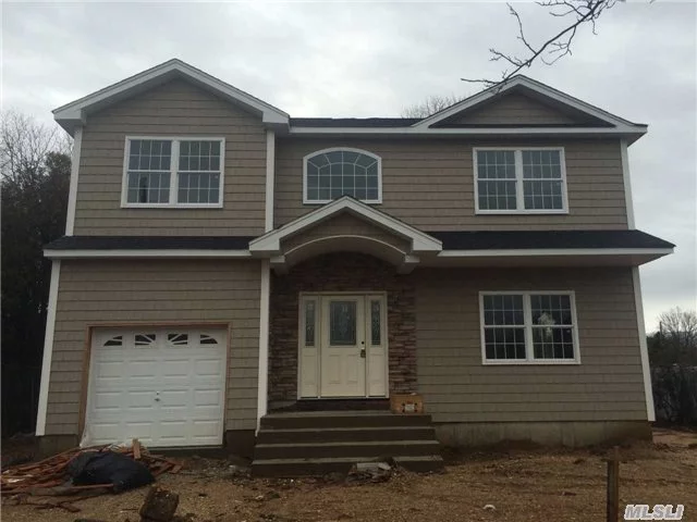 Stunning New Construction! North Syosset;4Br, 2Fbths, 1 1/2Bth, Cac, Igs, Hardwood Floors, Gorgeous Eik With Granite Counters, Ss Appls, Centre Island;Spacious Fam Rm W/Frpl, Flr, Fdr, 1 Car Garage, Close To All: Berry Hill Elementary.There May Be Variations Or Changes Made To The Model Shown According To Town Codes.