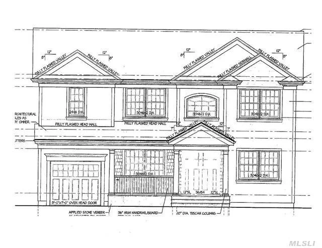 **To Be Built** Stunning New Construction Close To All! 5 Bedrooms, 2.5 Baths, Fdr, Flr, Gorgeous Eik W/Granite Tops/Island, Spacious Rooms, Family Room W/Fireplace And Sliders To Rear Yard, Hardwood Floors, Cac, Igs, Energy Star! There May Be Variations Or Changes To The Model Shown According To Town Codes ***Please Note Porch Is Not Included In The Purchase Price****