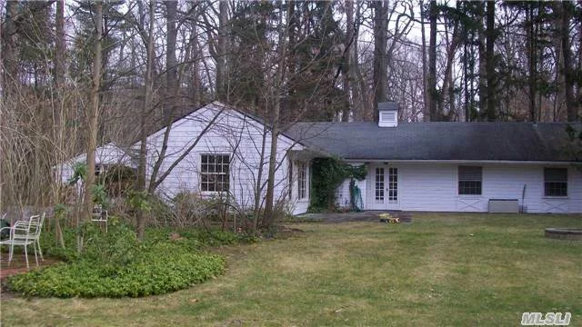 Charming Cottage On 3 Acres. Totally Redone, Great Eik, Granite Countertops, Updated Bathrrooms, Cac, Wood Floors, Great Property With Mature Plantings.