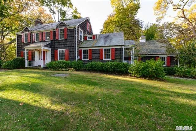 A True Brookville Colonial Updated With All Today&rsquo;s Modern Amenities. Fully Gated Property.. Huge Gourmet Kitchen, All Gleaming Hardwood Floors. 2 Flat Acres With Ig Pool, Sports Court. Award Winning Jericho Schools.