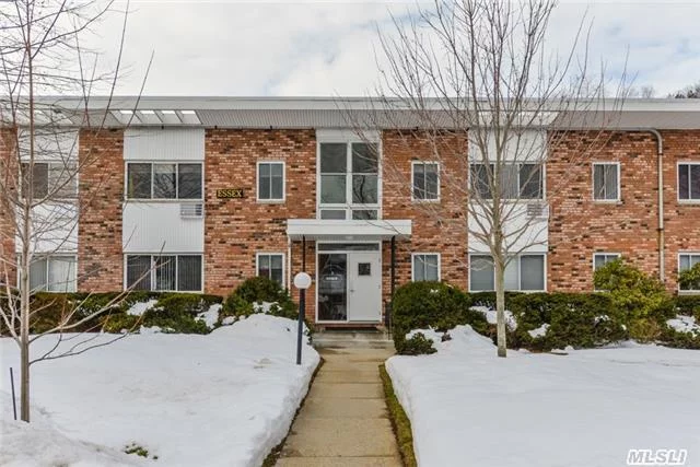 Amazing & Rare Find! This Is The Only 2  Bdrm On The Market. 2nd Floor Corner . Spacious, Bright, All Updated. Hardwood Floors, Vaulted Ceilings , Updated Kit , Gas Cooking!. Updated Bath. Lots Of Closets! Beautiful View Of The Grounds, Basement Has Storage & W/D. Super On Site. Close To Town/Restaurants/Shops/Beach/Boating/Park & Tennis. Easy Access To Lirr & Highway.