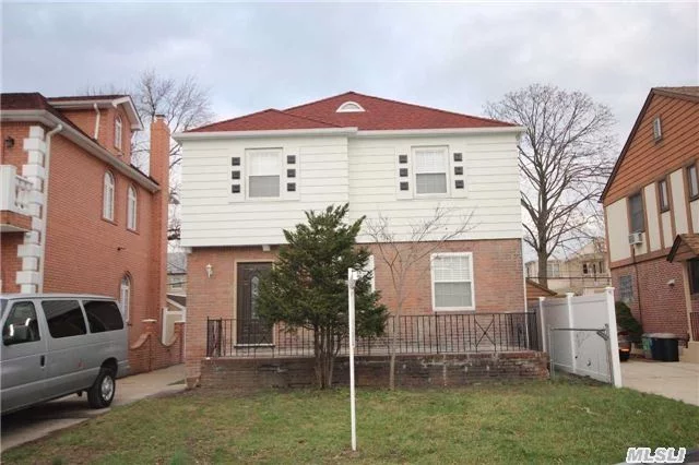 Step Inside This Lovely Beautiful Fully Renovated 1 Family House For Sale In The Heart Of Fresh Meadows. The House Introduces A Foyer, Living Room, Formal Dining Area, Large Custom Kitchen, 3 Bedrooms, 1.5 Baths. In Addition There Is A New Roof, Windows, Boiler, Bathrooms, Kitchen, Top To Bottom. Fully Renovated A Must See!!!