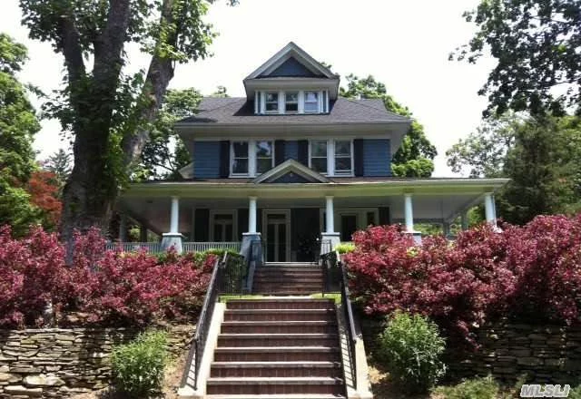 Baxter Estates Victorian With Wrap Around Porch. Master Bedroom Suite With Walk In Closet And Updated Bath, Plus 2 Additional Bedrooms And 2nd Updated Bath. Lr W/Fpl, French Doors,  Large Formal Dining Room. Hw Floors, Fully Renovated Kitchen, Full Basement W/Laundry, Large Property W/ Brick Patio, In Ground Pool And Separate Artist Studio. Waterviews Convenient To All.