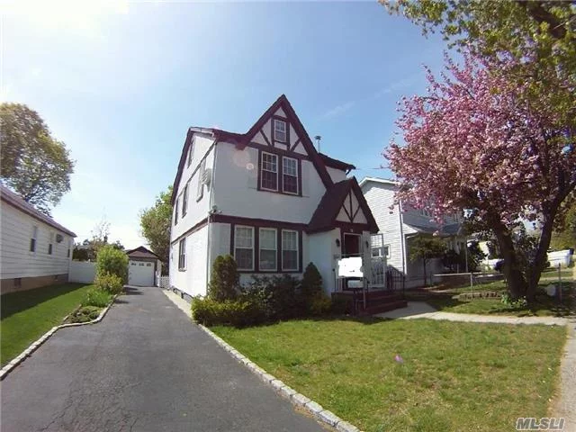 This Newly Renovated One Family House, Located In West Hempstead At The Border Of Garden City, With A Private Driveway And A Detached Garage. The First Floor Consists Of A Living Room, A Dining Room, A Kitchen And A Half Bathroom With 3 Bedrooms And A Full Bathroom Upstairs. If This Is Not Enough Space, There Is A Approx. 500 Sq Ft Attic And A Full Finished Basement.