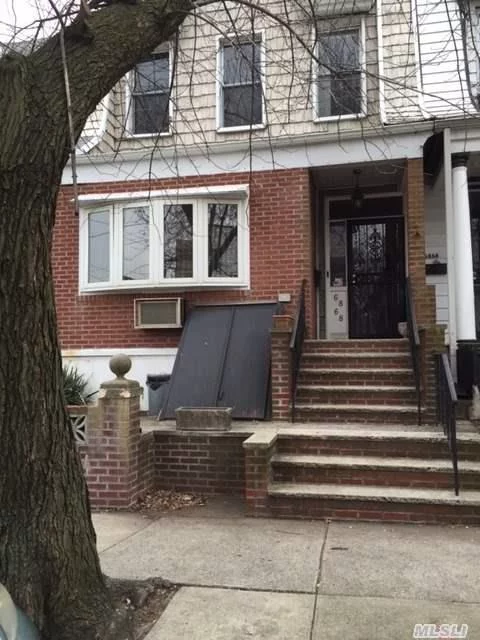 Lovely 20&rsquo; 2 Family In Middle Village, 6 Rooms Over 5, Basement, Private Yard, Good Condition, Near Shopping And Transportation.**No Driveway