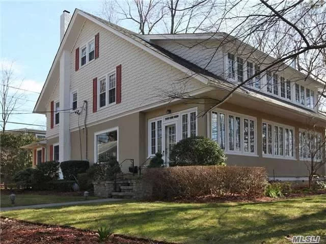 Beautiful Craftsman Style Colonial In Bucolic Setting Of Baxter Estates. Entry With Sunroom/Den, Grand Living Room With Gas Fireplace, Formal Dining Room And Completely Renovated Chef&rsquo;s Kitchen. Architectural Details Throughout This Expansive Home. 2 Car Garage, Paver Driveway, Stone Patio, Cac, Automatic Generator. Convenient To Town & Lirr- 40 Minutes To Nyc