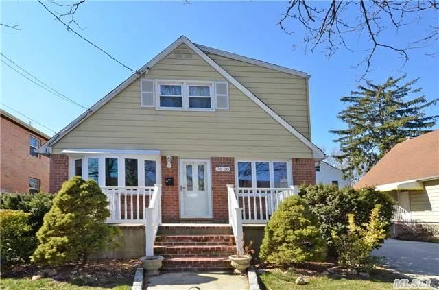 Detached Legal 2 Family Home Has Lucrative Income Potential Or Can Be Owner Occupied With 1 Rental Unit.  Several Nice Updates Including: Newer Cac, Roof (~5Yrs), Gas Boiler, Concrete Driveway And Pretty Pavers In The Backyard. East Facing