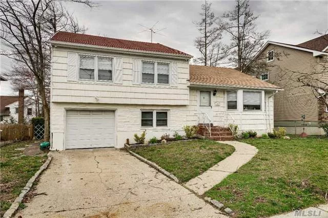 Updated Split On Tree-Lined Quiet Residential Street In Woodmere