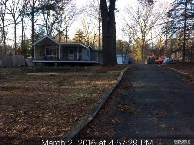 Two Houses On One Piece Of Property. House #35 Is 1 Bedroom, Lr, Kitchen, Bath And A One Car Garage . #37 Has 3 Bedrooms, Lr, Kitchen And Bath. Large Treed Lot .