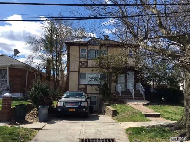 Large 2 Family , 3 Over 3, On Nice Lot In The Heart Of Whitestone. Interior Apartments Are All In Very Good Shape.  Huge Potential Here!