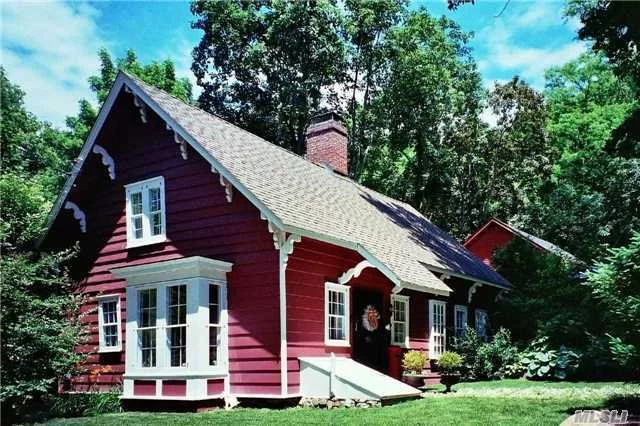 New To Market! Charm Galore Awaits In This 178 Year Old Historic Home Perfectly Nestled In The Village Of Roslyn. This One Of A Kind Home Offers Original Wide Plank Floors, Breathtaking Gardens And A Separate Huge Barn Perfect For Entertaining And Endless Possibilities. Walk To Town, Shops, Restaurants!