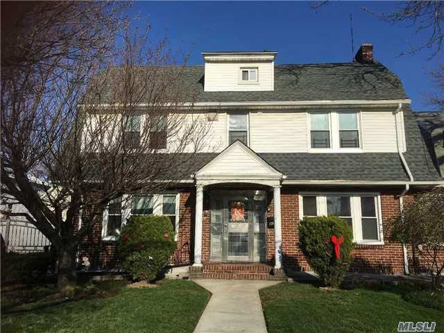 Very Large Colonial House Featuring 6 Bedrooms, 5 Baths, Large Living Rm And Dining Rm, Finished Basement, New Roof/Window, Two Car Garage, Convenient To Kissena Park.