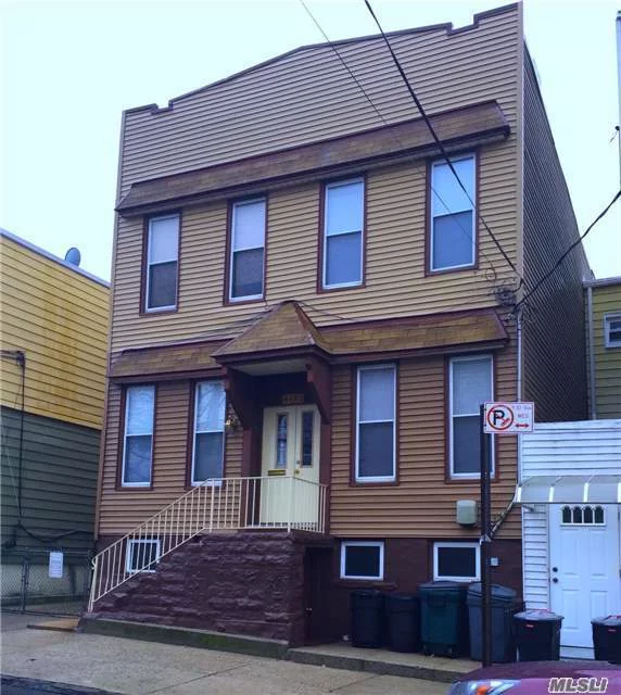 Beautiful 4 Family House Located At The Border Of Ridgewood And Maspeth, 3 Apartment Vacant.. Full Finish High Ceiling Basement Approximate 5Ft Above The Ground Level Having Excess From The Front, Backyard And With Interior Stair.