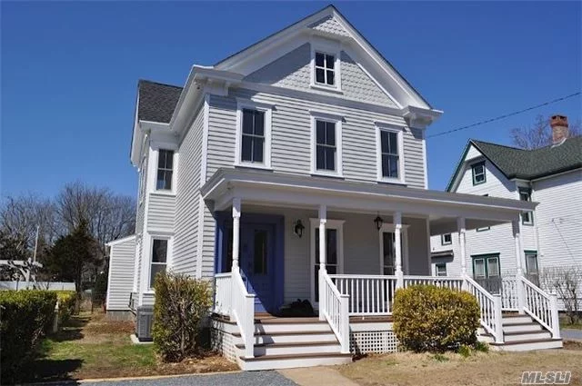 Classic Restored Victorian In The Heart Of Greenport Village. Perfect For Year Round Living Or Weekend Getaways.