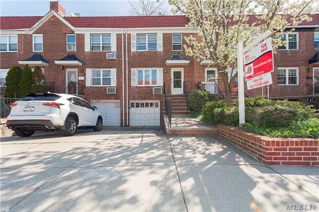 Spacious 1 Family Attached Home Featuring 3Brs, Full Finished Basement, Eik With Dishwasher, Garage, Private Driveway And Backyard With Patio. Close To Shopping And Transportation.