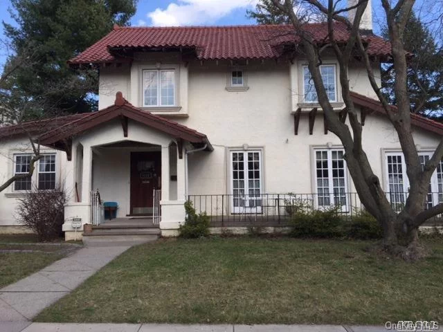 Beautiful First Floor Two Bedroom Apartment Iin A Detached Legal Two Family House Located On A Private Street Blocks Away To Bell Blvd And The Lirr Station. This Home Features Character , Large Rooms And Modern Renovations Includes Over Sized Chefs Kitchen, Large Spacious Lr With Fireplace, Sundreched Office, Renovated Bathroom And Over Sized Brs. Laundry Avail.