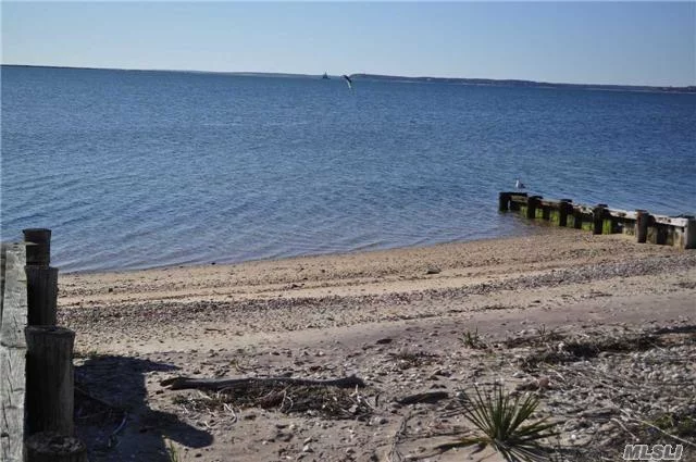 Own A Piece Of Paradise. Beautiful Bayfront Lot With Sandy Beach. Launch Your Kayak And Enjoy The Magnificent Sunsets. Amazing Views Of Orient Harbor And Shelter Island.