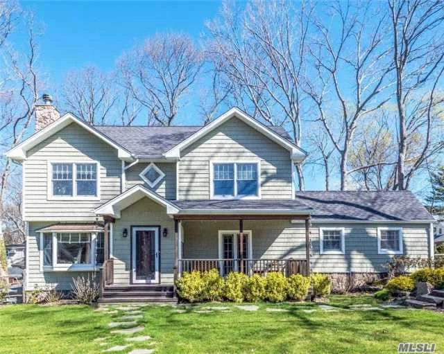 Extensively Renovated South Facing Colonial With Immense Curb Appeal In Convenient Cold Spring Hills Location. 1st Floor Features Living Rm With Stone Fireplace, Gorgeous Eat In Kitchen With Sliders To Expansive Deck, Family Rm, Office/Br, Full Bath. 2nd Floor With En Suite Master Bedroom, 2 Bedrooms, Full Bath And Laundry. Move Right In And Enjoy!