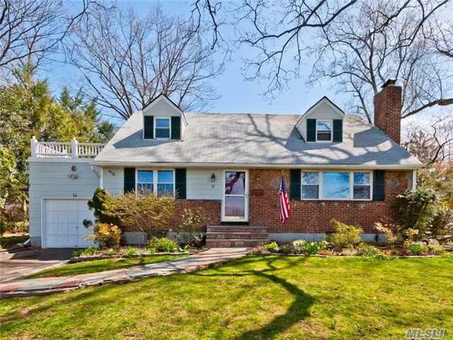 Best Value In Glen Cove! Spacious Wide Line Cape.Four Generous Bedrooms/ Master On The First Floor. Living Room With Fireplace, Formal Dining Room.Beautiful Tree Lined Street.77X100 Property. Owner Will Listen To All Reasonable Offers.