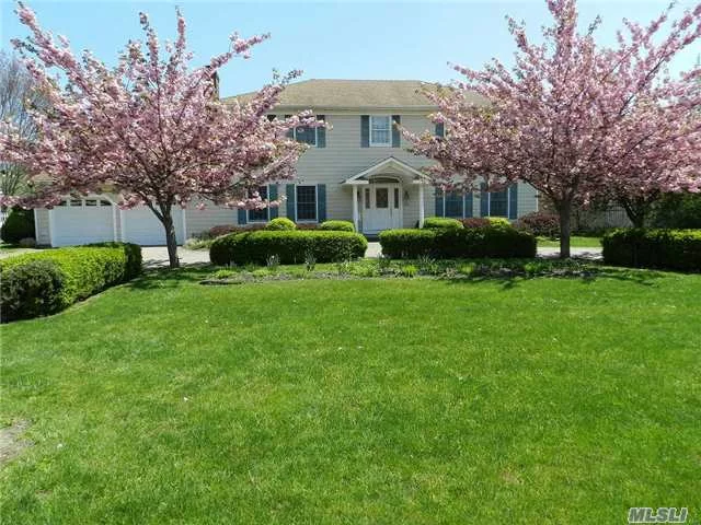 Gorgeous Georgian Colonial Built In 2000!- Formal Entry, Formal Dining Room & Living Room With Gas Fireplace, New Chefs Kitchen, Great Room, Study, Large Master Suite, Beautiful Custom Mouldings Throughout. Beautiful Location With Perennials Gardens & Specimen Plantings. This Is The One You Have Been Waiting For!-