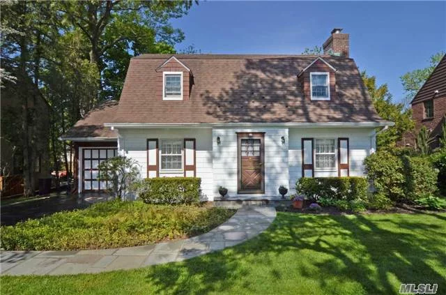 Charming Dutch Colonial Built By Renowned Walter Uhl. Lovely Backyard With Bluestone Patio. Baths And Kitchen Renovated. Boiler 3 Years Old. New Windows On Second Floor, Kit And Den. Hw Floors Throughout Except Den. Beach And Mooring Rights On Manhasset Bay.