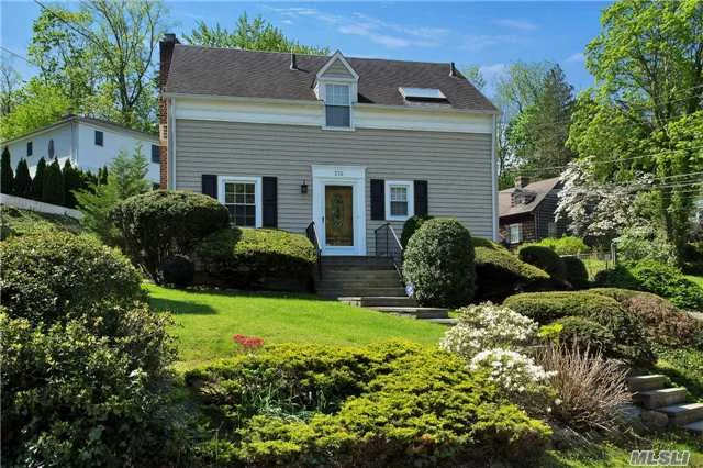 Totally Updated New England Style Cape On Beautifully Landscaped Property In Heart Of Manhasset. This Home Features Spacious Lr With Fireplace, Dr, Totally Updated Kitchen With Ss Appliances, Office/Den, 2 Bedrooms X 1.5 Baths, Deck And 1 Car Garage. Move In Condition.