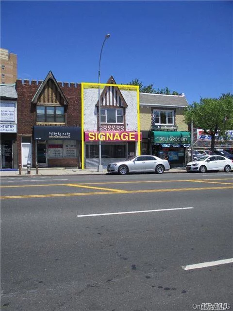 Ground Floor Retail On Northern Blvd. Located By The Francis Lewis / Northern Blvd Intersection. Nn Lease. Taxes $8.34/Ft No Cam. Cac And All Utilities Separately Metered. Great Exposure.