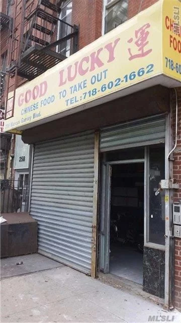 Established Chinese Take Out Restaurant. Fully Functional. All Professional Equipment Included. Just Come And Start To Work. Property Will Be Freshly Painted And Renovated. Also Good For Any Other Business.