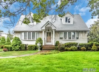 Opportunity Knocks At This Expanded Cape With Mid Block Location, Open Floor Plan On First Floor To Accommodate Third Bedroom Easily, Beautiful 16 X 32 Igs Pool, Basement With Ose, Lovely Yard, Bright Expanded Eik