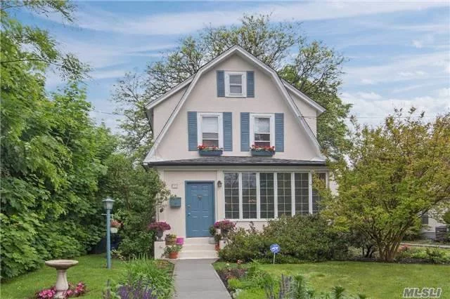 Set On A Lot Just Shy Of 1/4 Acre, Short Walk To Town, Sits This Enchanting Home. Captures The Character Of The 20th Century Combined With Today&rsquo;s Modern Updates. Detailed Wood Moldings , Beautiful Wood Floors And Hi Ceilings. Formal Living Room With Fireplace & Formal Dining Room.