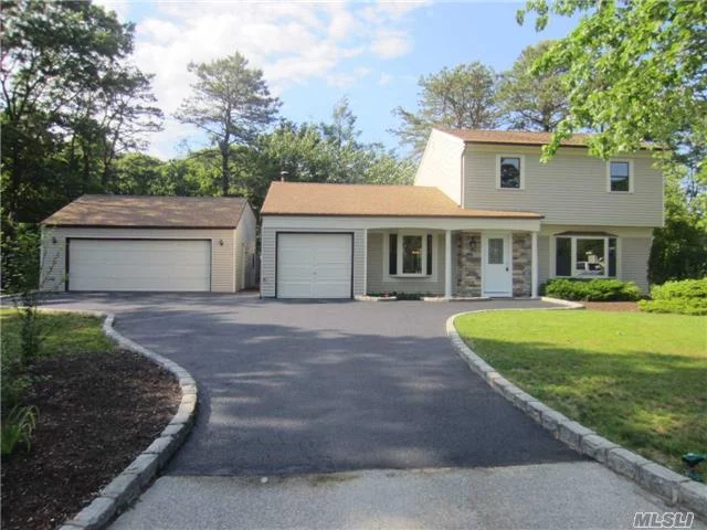 Fabulous 4Br, 2 Full Bth Colonial W/Screened-In Porch! Tastefully Remodeled W/New Kit W/Maple Cabs, Silastone Counters, Subway Tile Backsplash & Ceramic Tile, Custom: Moldings, Paint, Staircase & Light Fixtures, Pergo Floors, Marble Floors In Baths, Raised Panel Doors, Stone Front, Nicely Landscaped W/2.5 Car Detached Gar W/Loft & Elec, 1 Car Att Gar, & Shed, Must See!