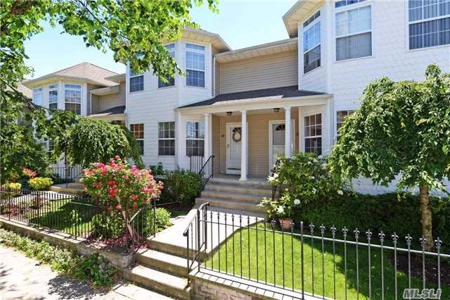 First Condo Available In 7 Years In This Development. Well Built In 2005, This Mint Condition 2 Bedroom And 2.5 Bath Unit With Finished Basement Recreation Room, 1-Car Garage And Additional Private Parking Is A Rare Find In The City Of Glen Cove. Many Upgrades Throughout Including Fine Woodwork Details And Renovations. An Open Kitchen To Den Extends To A Private Balcony.